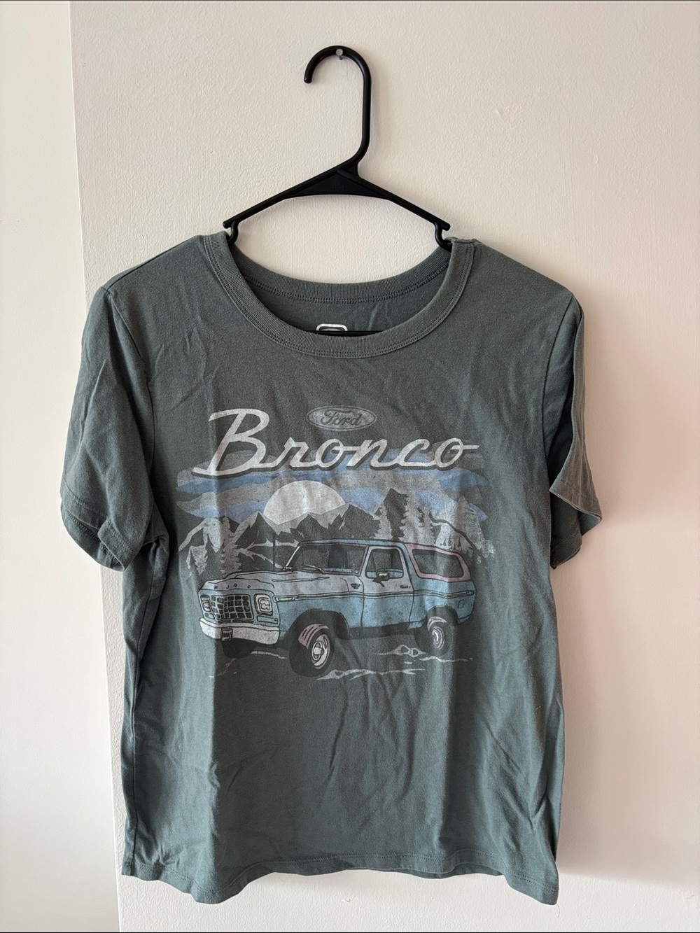 Ford Bronco Tee - Slate Green